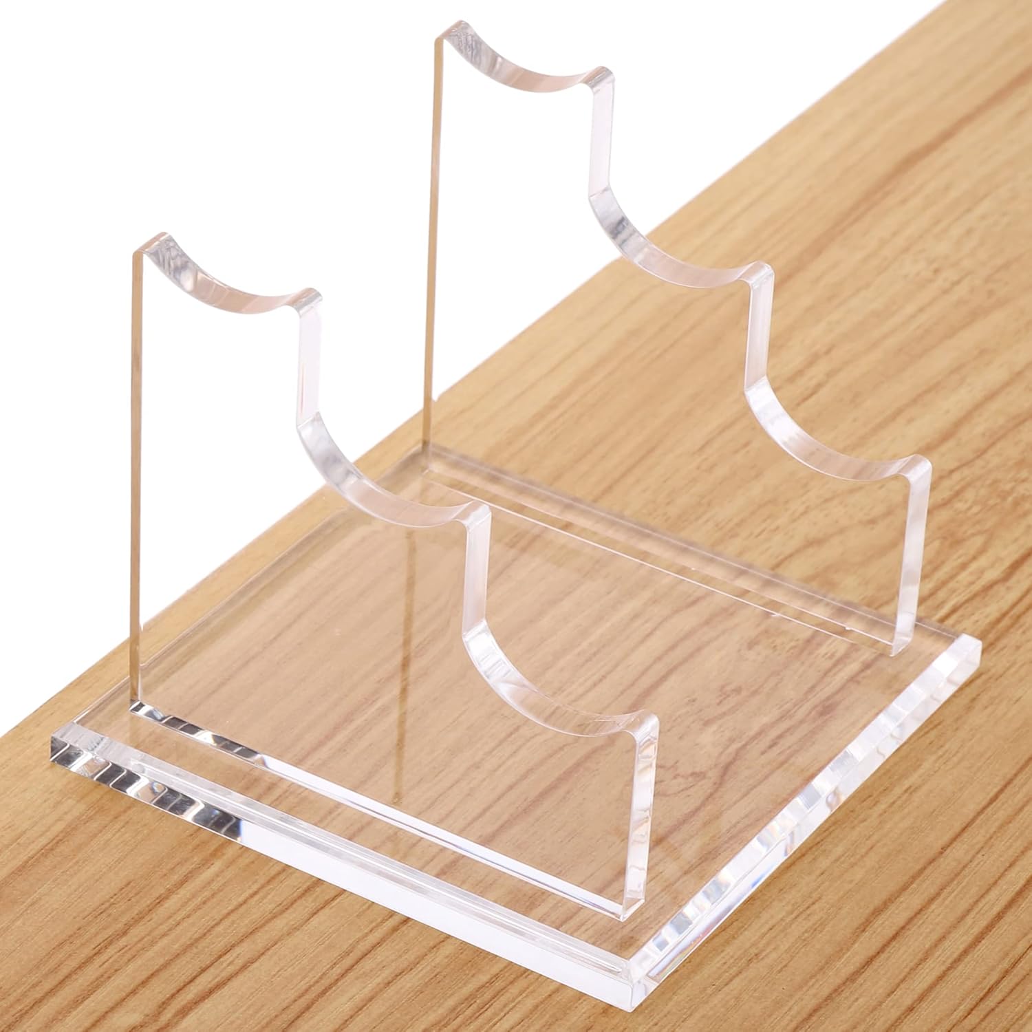 SANRUI 3 Tier Acrylic Pen Holder Display Stand, Fountain