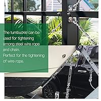 Vista 7 de Tensor de mandíbula Jamiikury M10, tensor de acero inoxidable con mandíbula y mandíbula, tensor de cuerpo cerrado marino con mandíbula y mandíbula