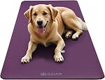 Gaiam Essentials Thick Yoga Mat Fitness & Exercise Mat with Easy-Cinch Yoga Mat Carrier Strap, 72"L x 24"W x 2/5 Inch Thick