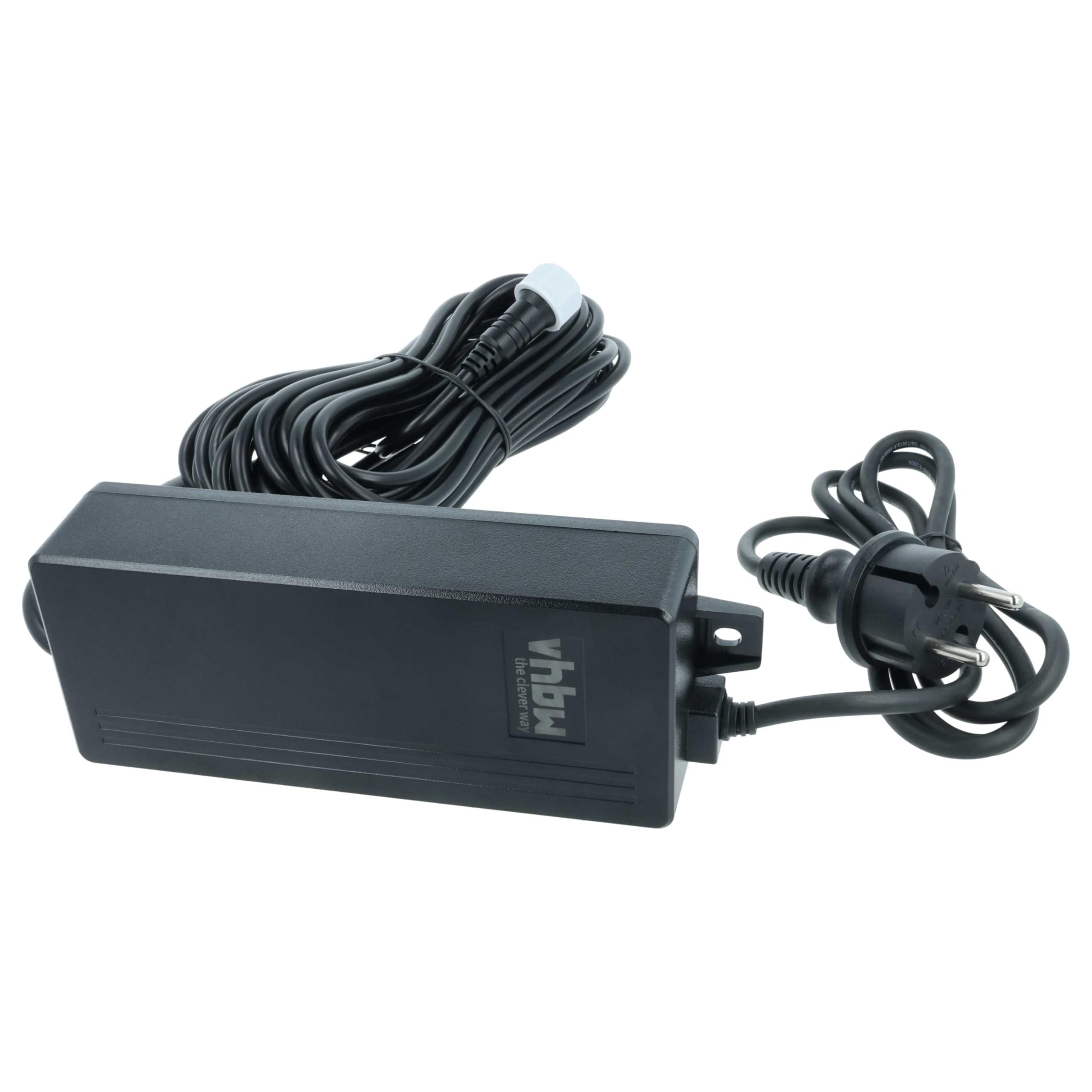 vhbw Fuente alimentación CA/CC/Cargador Compatible con Bosch Indego S+ 400, XS 300, S+ 500, S 500 Robot cortacésped - 25 cm