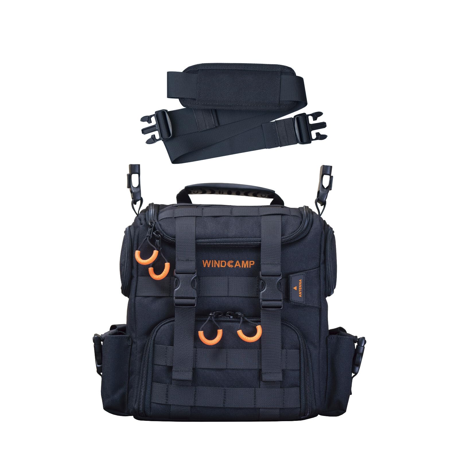 PQIQP WINDCAMP Radio Handbag for ICOM IC-705 Field Pack Compatible with LC-192 GO box Carry Bag Shoulder Bag