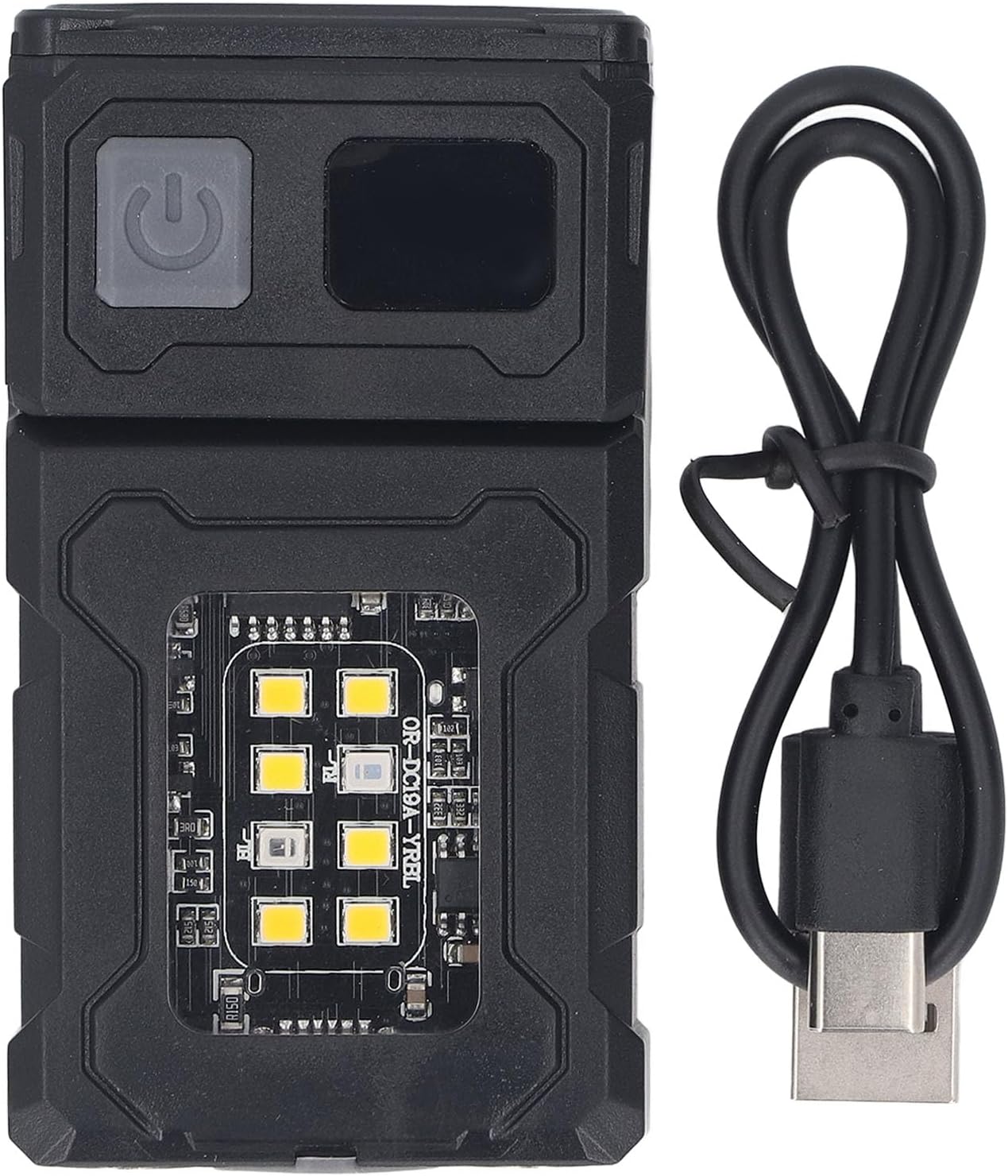 Auto Repair Lamp, Portable Rotatable COB Magnetic Light LED Rechargeable Work Light for Car Repairing Job Site Lighting Emergency