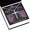Collar de 16 Años - Joyería Elegante para su Cumpleaños | Tarjeta de Mensaje de Feliz Cumpleaños para Hija, Nieta o Sobrina en Caja de Regalo 3