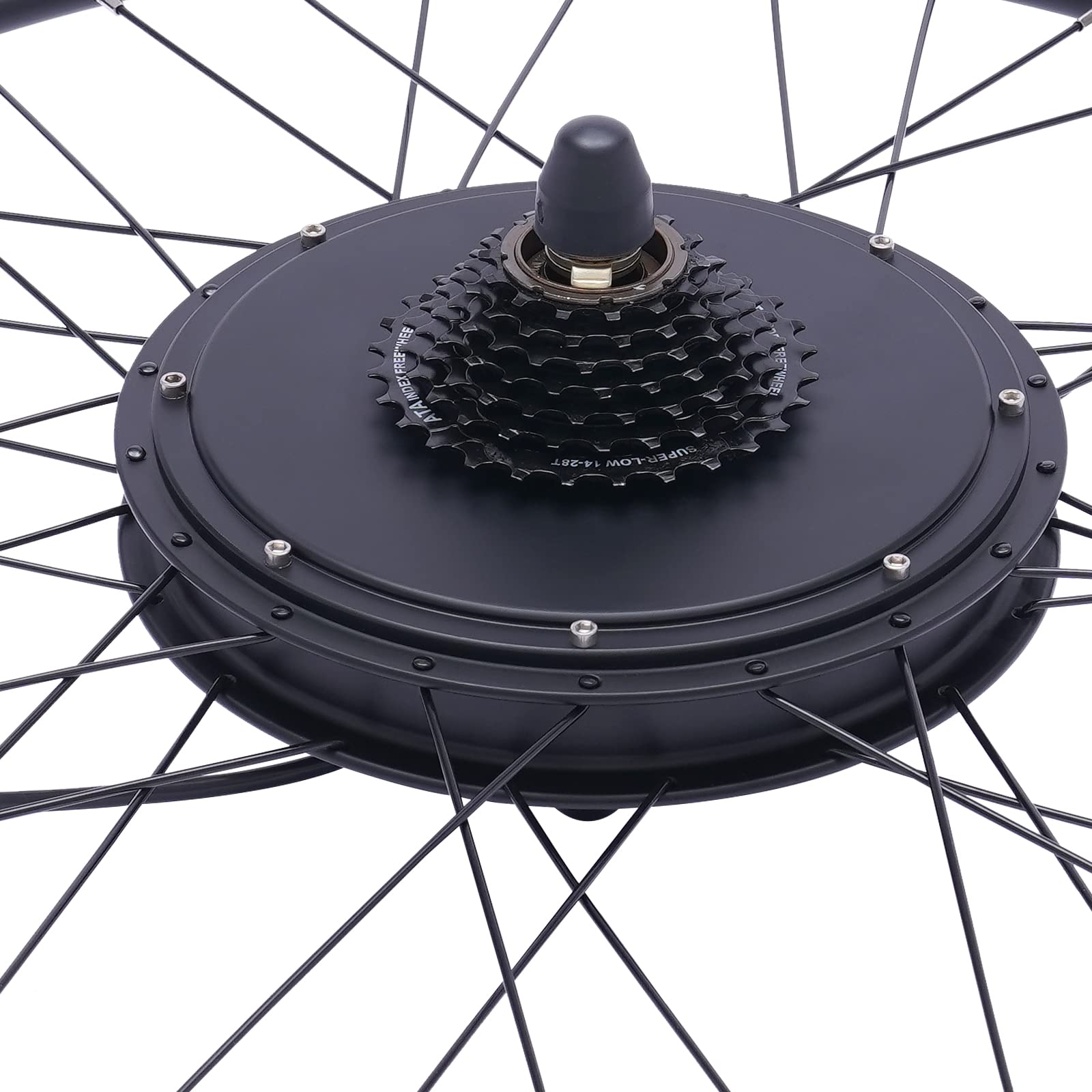 kit di conversione per bicicletta elettrica da 48 V, 1000 W, motore per ruota posteriore, kit di conversione per bicicletta elettrica con display e controller e PAS, kit motore brushless per