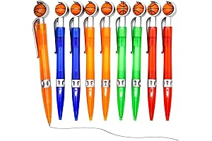 12PCS Basketball Pens: The Courtside's Coolest Writing Tool