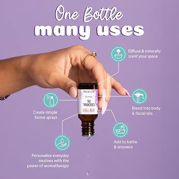 Aura Cacia 100% Pure Tea Tree Essential Oil | GC/MS Tested for Purity | 15 ml (0.5 fl. oz.) | Melaleuca alternifolia