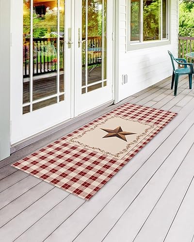 Miniatura 6 de Tapete para puerta delantera, tapetes largos absorbentes para entrada, tapetes para interiores y exteriores, alfombras de entrada para interiores y