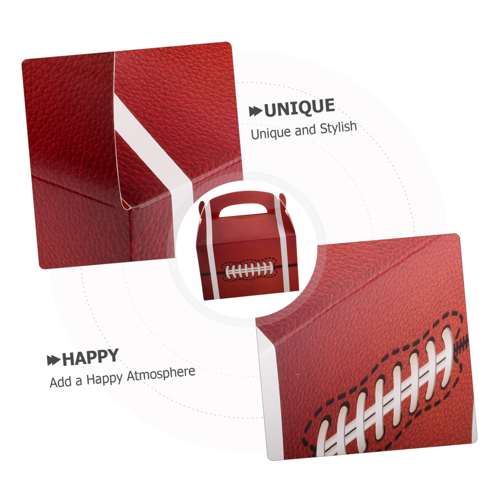 Luxshiny 50pezzi Scatole Da Snack Tema Calcio Cartone Per Feste Di Compleanno Scatole Per Shower Contenitori Per Dolci e Snack Per Eventi Sportivi Facili Da Trasportare e Distribuire