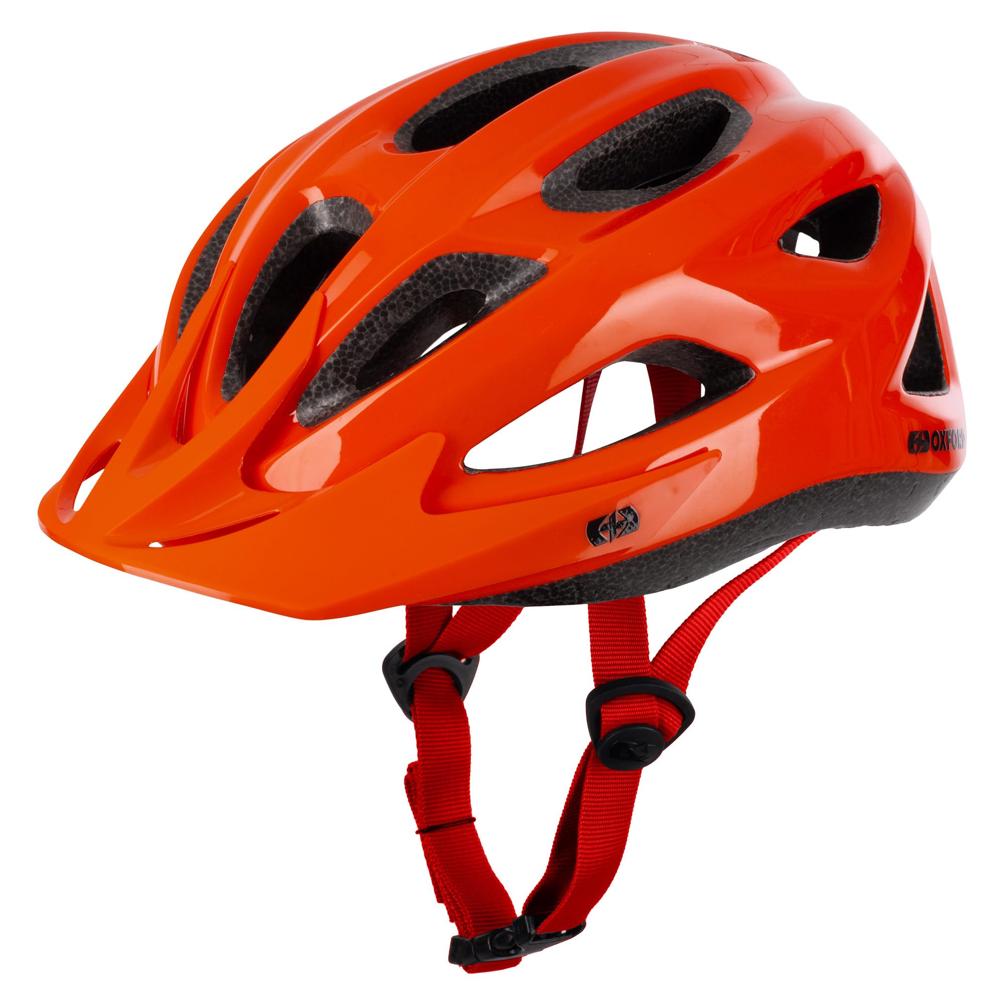 Oxford Helio Junior Helmet | Cycle Bike Bicycle Kids Head Protection, 52-57cm, Gloss Orange