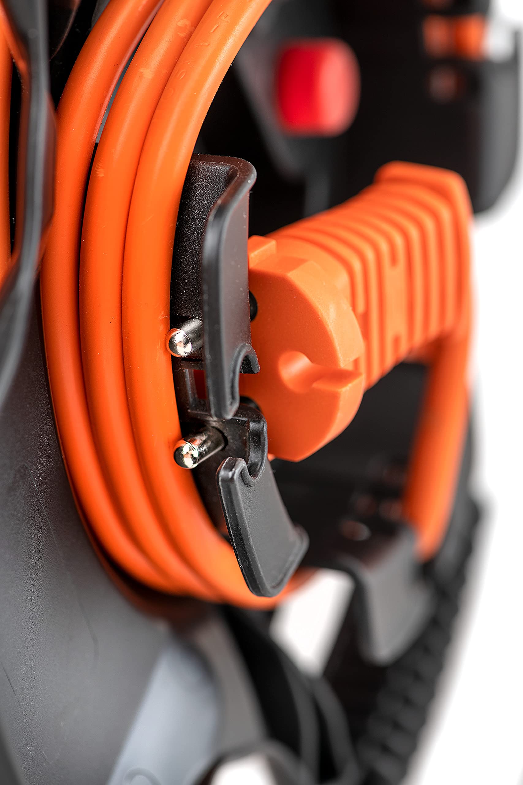Brennenstuhl Kompaktowy zwijacz kabla elektrycznego X-GUM z dodatkowym przedłużeniem (18,50+1,50m, bez uziemienia, tymczasowe użytkowanie na zewnątrz, wyprodukowany we Francji)