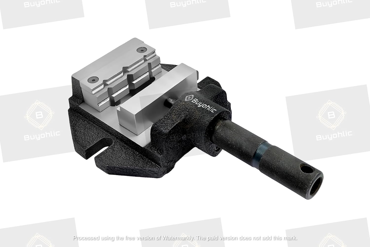 Buyohlic Unigrip Caste Iron Nippy Drill Mill Vice 82 mm Jaw Width II Hardened Steel Jaws