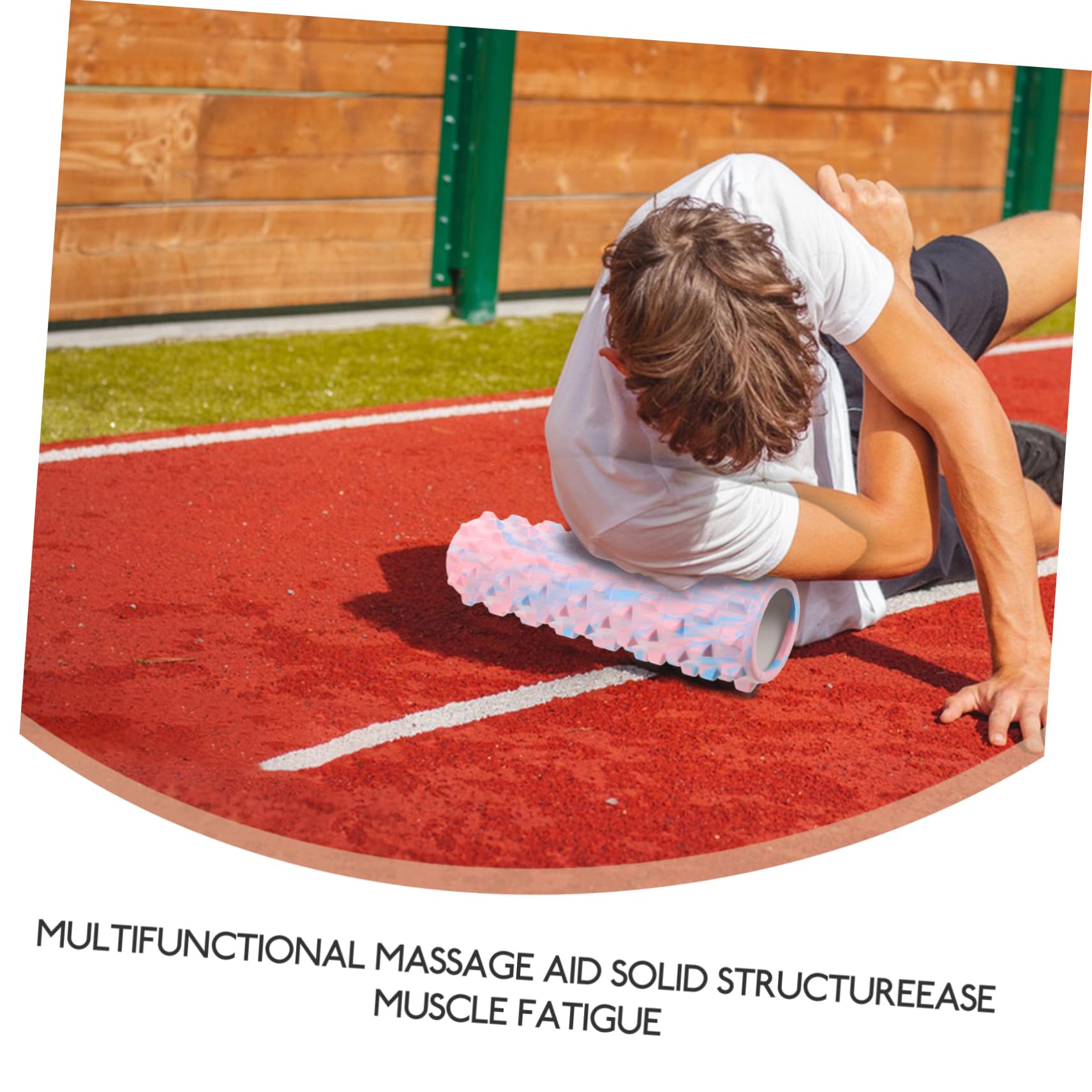TOYANDONA Rullo Yoga in Eva per Massaggio Muscolare, Stabilizzazione del Corpo e Riabilitazione, per Allenamento e Terapia