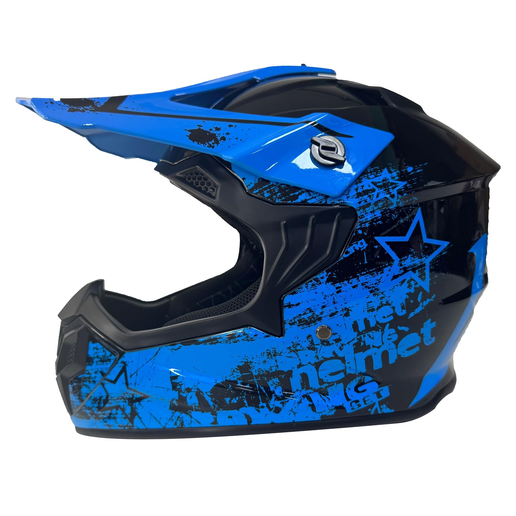 Motocross Helm Kinder, ECE22.06-Zertifizierung Jugend Motorradhelme, Motocross MTB Helm Fullface, Motorradhelm Herren Damen, Erwachsener Motorrad Downhill Helm Für Dirt Bike Enduro Quad ATV