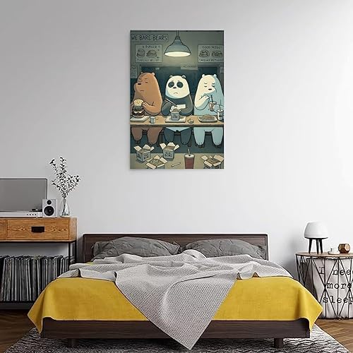Miniatura 3 de CLBCIHWFN We Bare Film Bears - Pósteres de arte en lienzo de película retro para habitación, estética y pared, decoración de sala de estar, póster