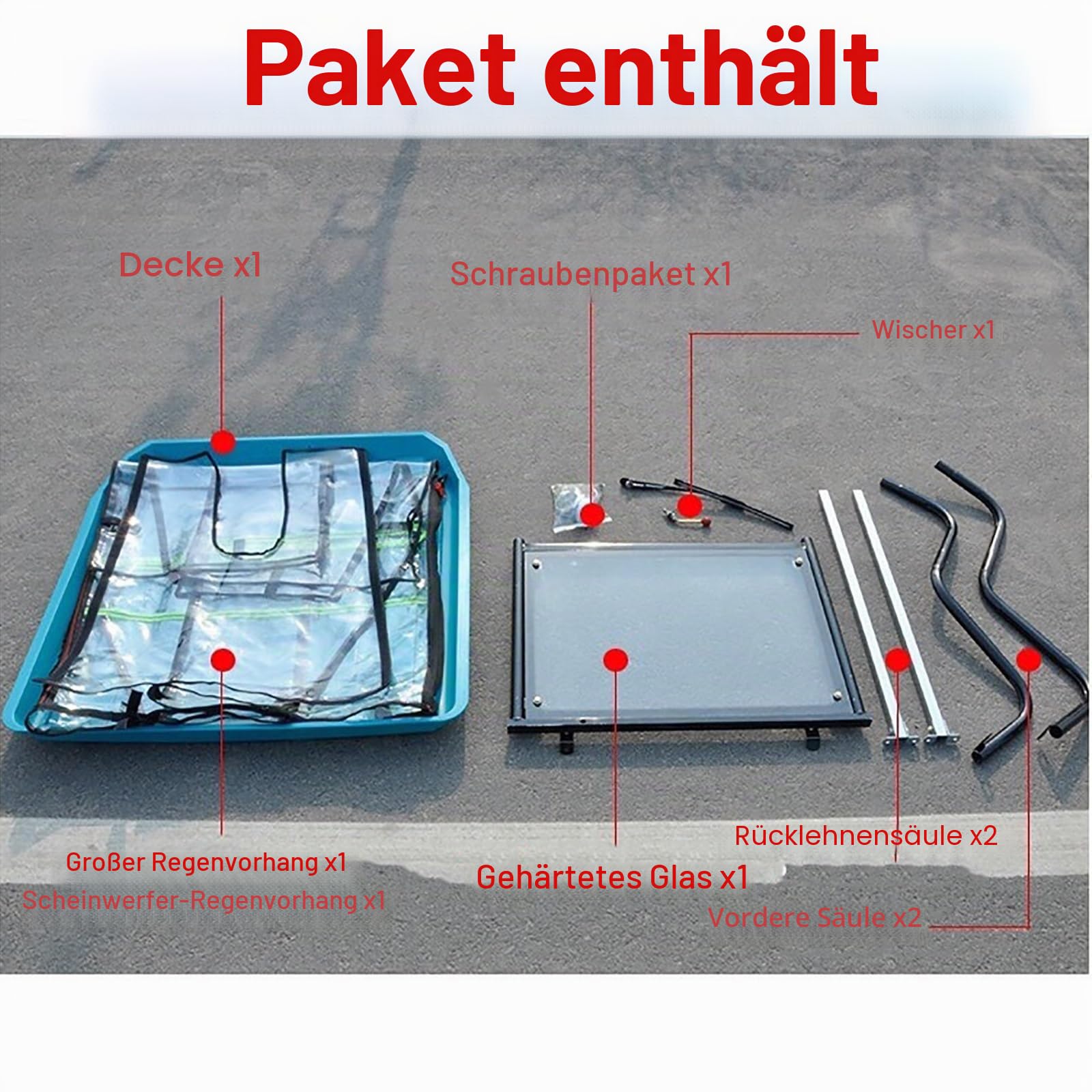 SANBENGZI Elektrisches Fracht-Dreirad-Planenszelt – Elektro-Dreirad-Abdeckung, 3-Rad-E-Trike-Markise für Liefer-Elektro-Trike