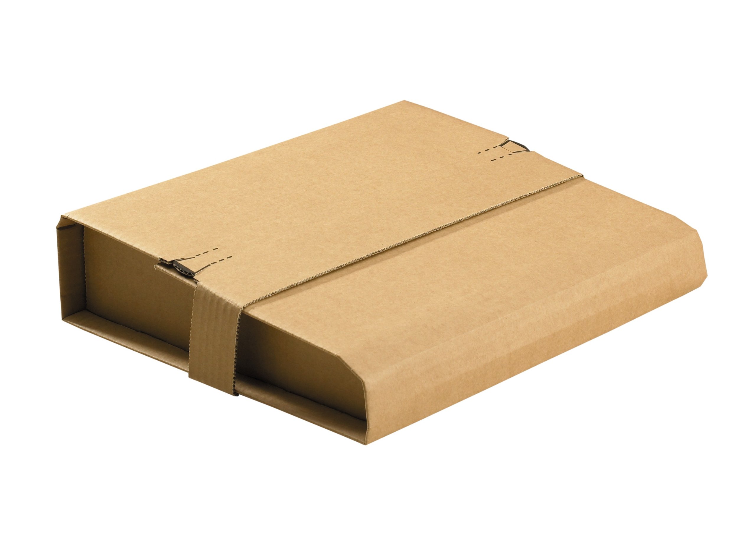 Universal-Versandverpackung Premium PP B03.04 aus doppelter Wellpappe, DIN C4, 320 x 260 x bis 95 mm, 20-er Pack, braun