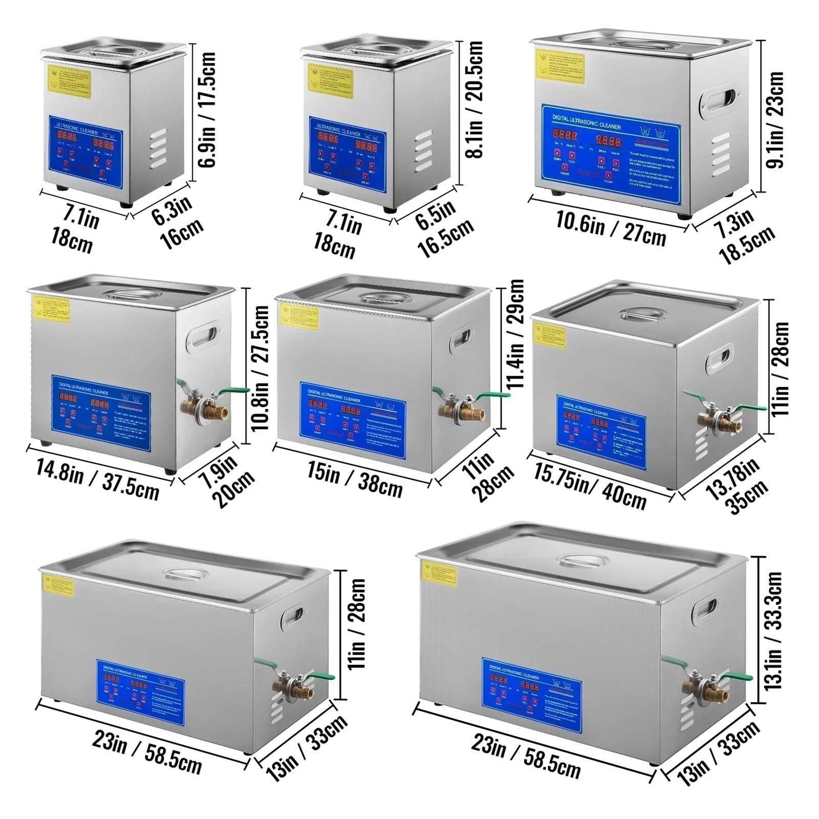 2L 3L 6L 10L 15L 22L 30L Myjka Ultradźwiękowa Lave-Dishes Przenośna Pralka Zmywarka Do Naczyń Ultradźwięki Sprzęt AGD Super Wydajne Czyszczenie