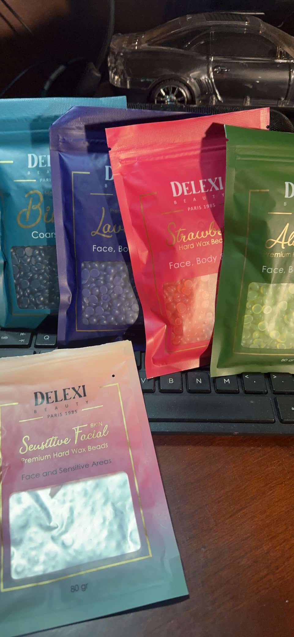 9/mo Finance DELEXI Allinone At Home Waxing Kit for Women +5 Pack