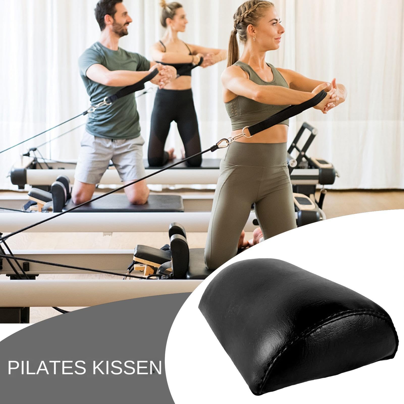 Cuscino per la testa del pilates, cuscino di supporto per il fitness, morbido poggiatesta per allenamento, 30 cm, cuscino di supporto per il collo per palestra, pilates, yoga, allenamento, fitness