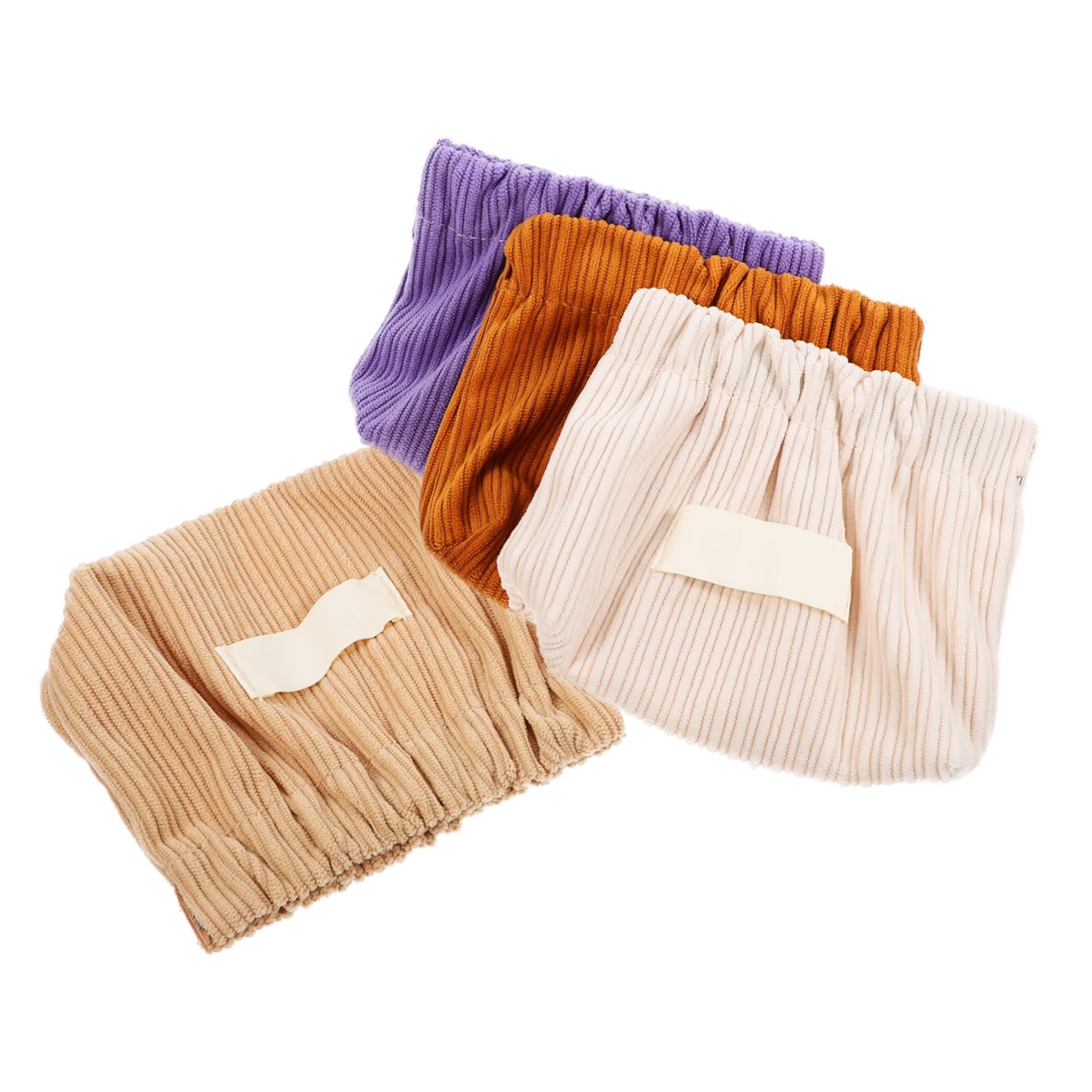 Didiseaon 12pezzi Pochette Per Portatile Borse Cosmetiche Per Viaggio Organizer Per e Piccole Colori Bianco