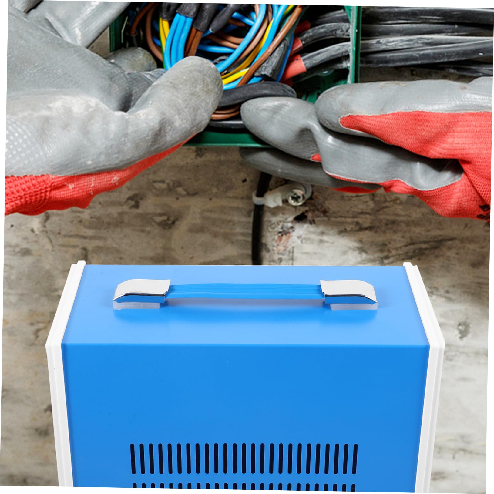 Mipcase Caja De Proyecto Eléctrica Carcasa Metálica y Disco Fijo Para Instalación Rápida, Resistente Al Calor Roturas, Adecuado Para Uso En Paredes Interiores y Exteriores