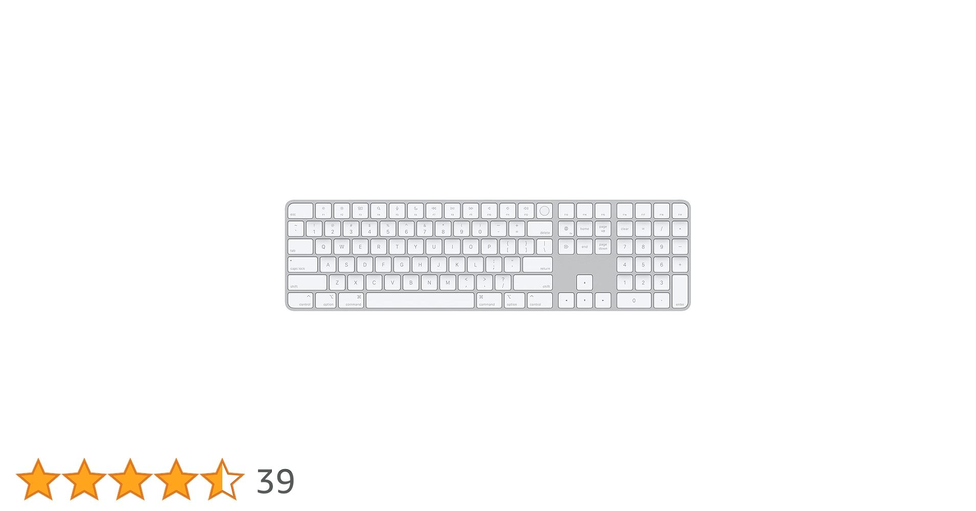 限定モデル TOUCH ID APPLE MAGIC KEYBOARD シルバー Appleシリコン搭載Macモデル用Touch ID搭載Magic Keyboard