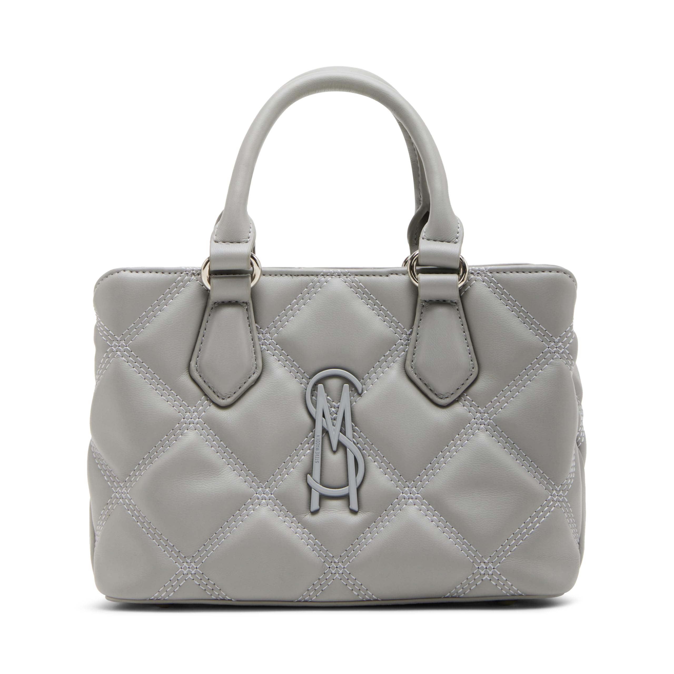 Steve MaddenWomens Steve Madden Mickey Quilted Top Handle Crossbody Steve Madden MICKEY Quilted Top Handle Crossbody