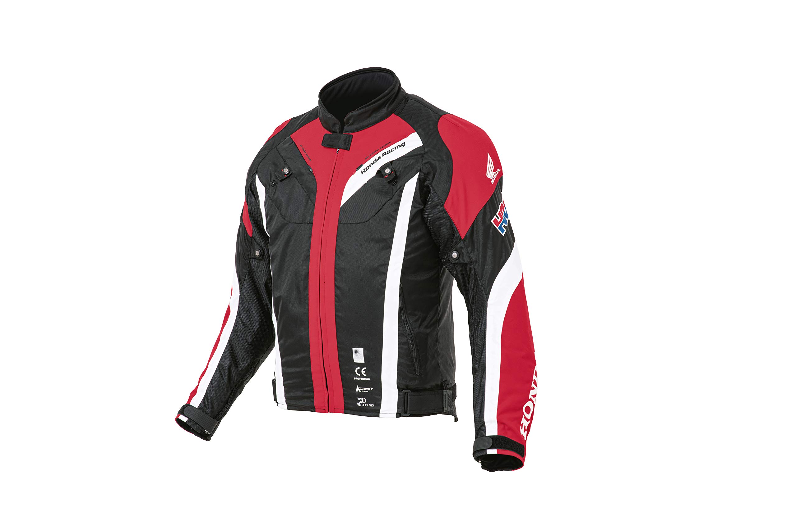 Amazon | [ホンダ] HRC ハーフメッシュライディングブルゾン R（レッド