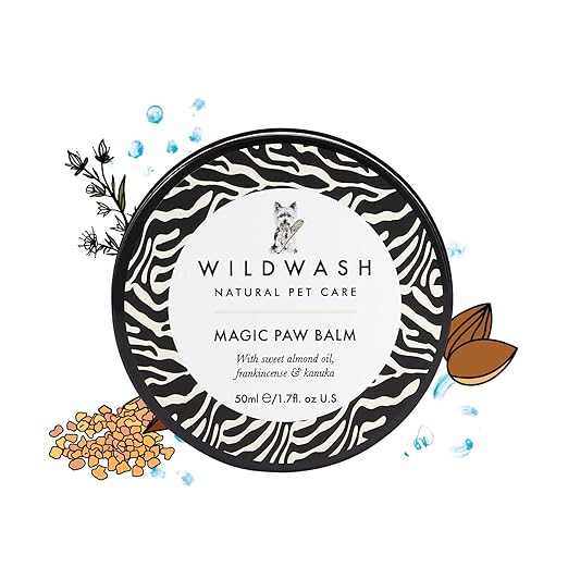 WILDWASH Magic Paw Balm with Sweet Almond Oil, Frankincense & Kanuka – 50 ml at Rs. 80