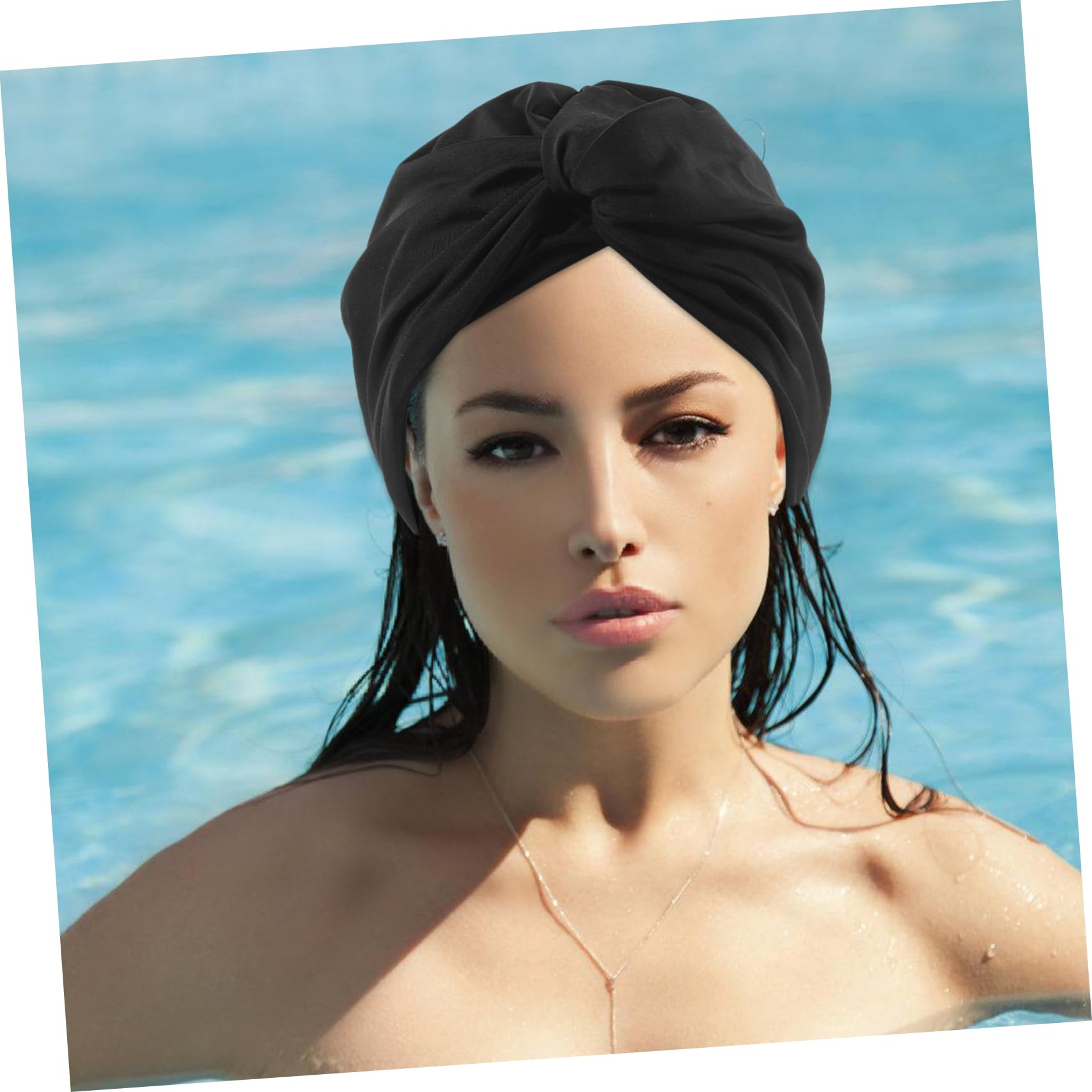 BESPORTBLE 5piezas Gorro De Natación para Mujer Gorro Elástico De Baño para Cabello y Protección Piscina Diseño Cómodo y Resistente Al Agua