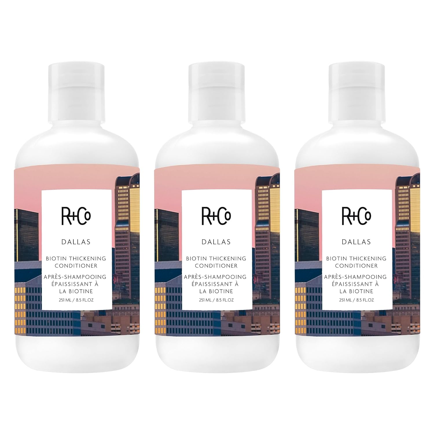 R+Co DALLAS Biotin Thickening Conditioner – Volumizing & Nourishing Conditioner for Fuller, Stronger Hair