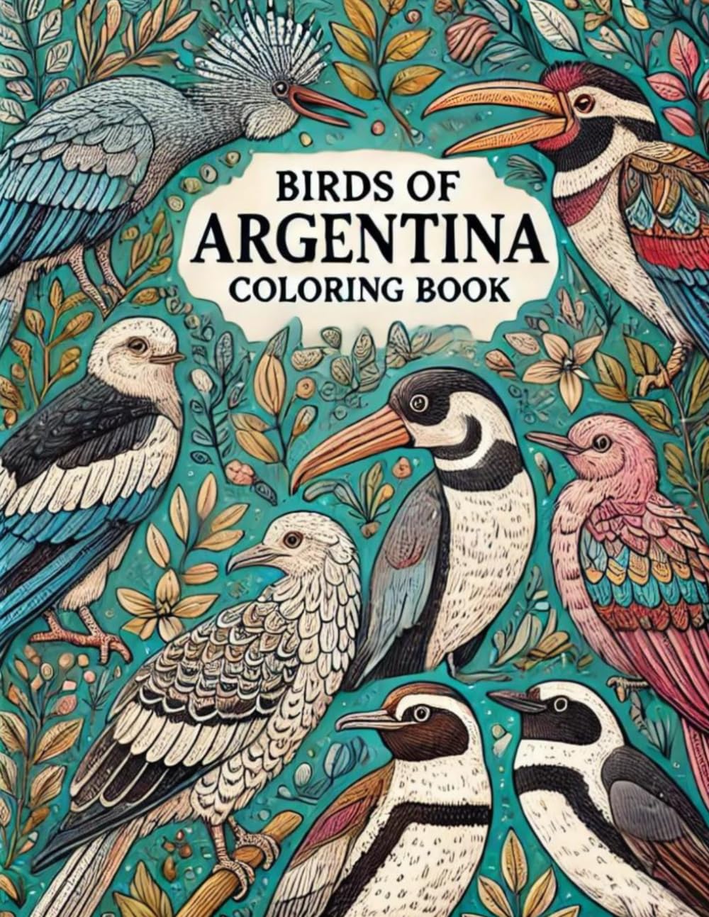 Birds of Argentina Coloring Book