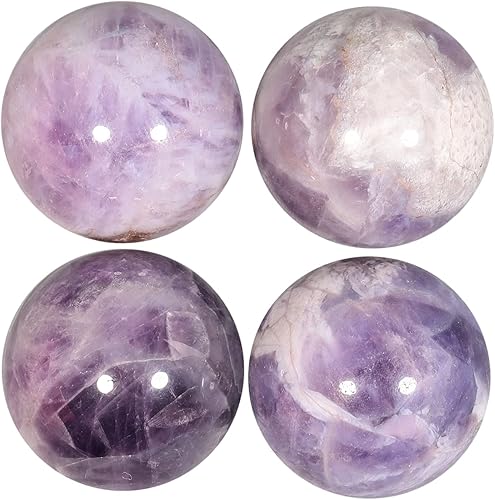 Miniatura 2 de 4 esferas de adivinación de bolas de cristal curativo, 0.98 pulgadas talladas a mano, piedras preciosas para decoración del hogar, pequeñas bolas