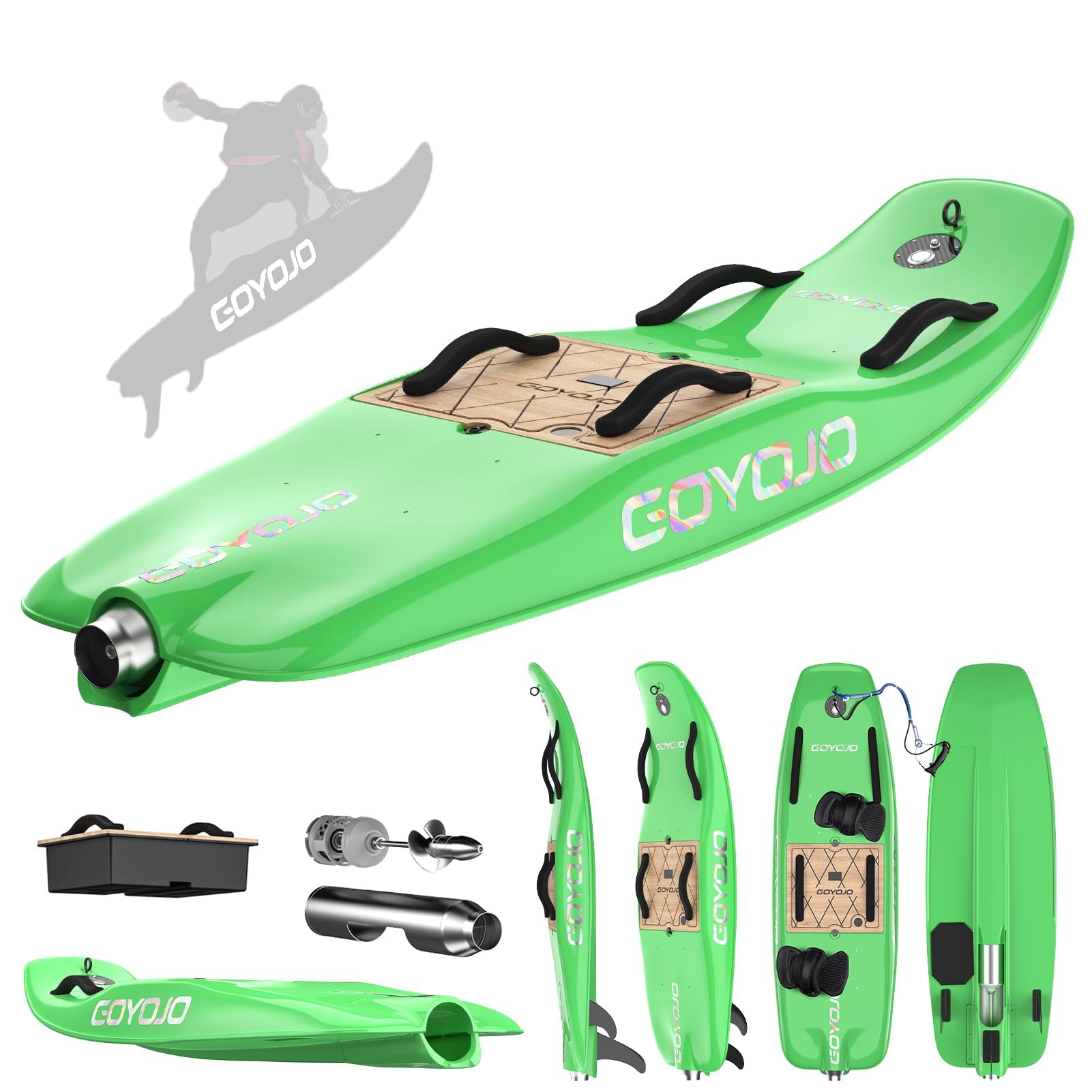 High-Speed Electric Surfboard - (Green Competition Edition 15KW