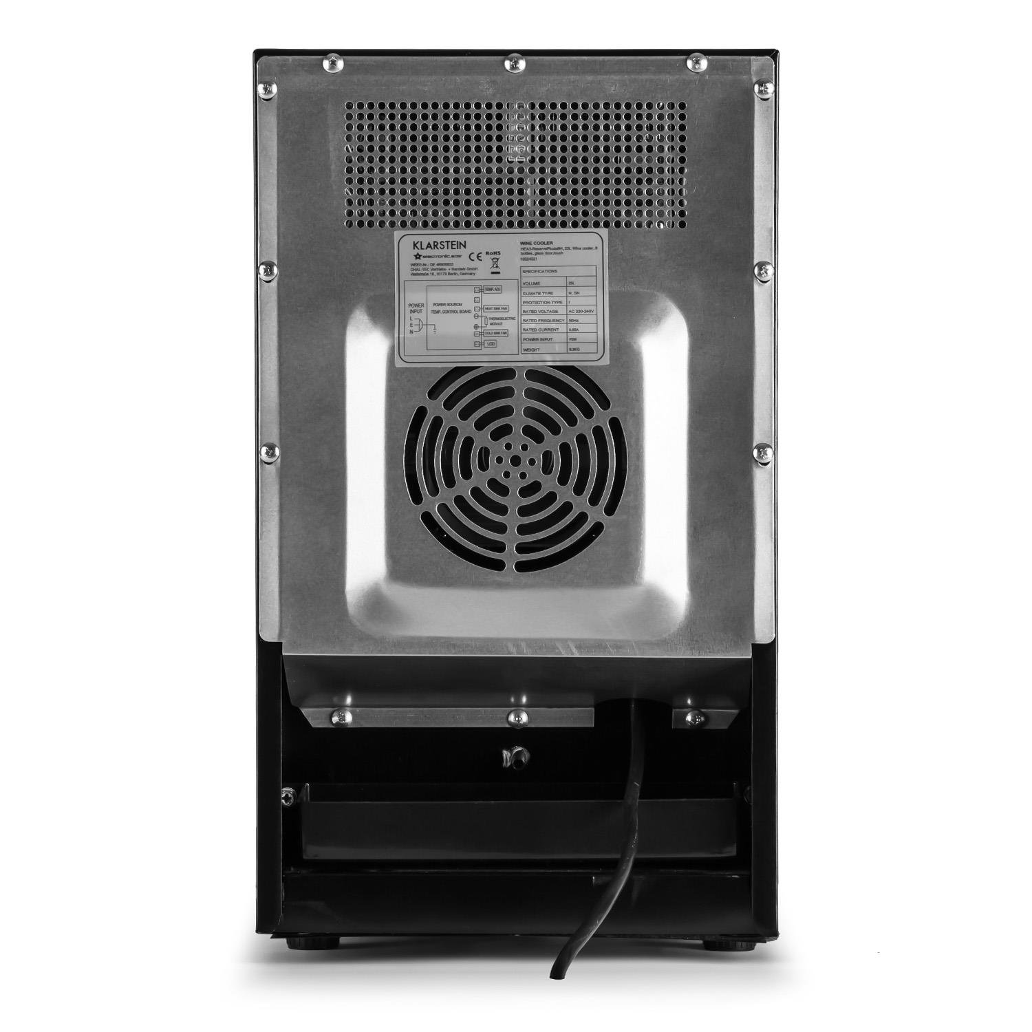 Klarstein Reserve Picola Class B Wine Refrigerator Cooler with 3