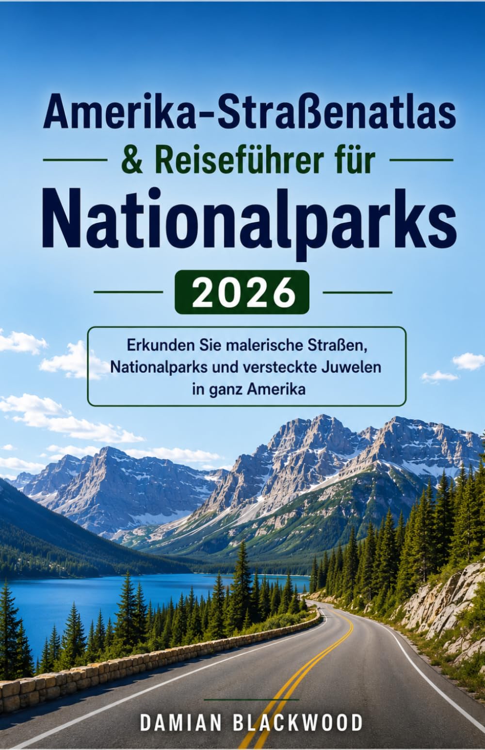 Amerika-Straßenatlas & Reiseführer für Nationalparks 2026: Erkunden Sie malerische Straßen, Nationalparks und versteckte Juwelen in ganz Amerika
