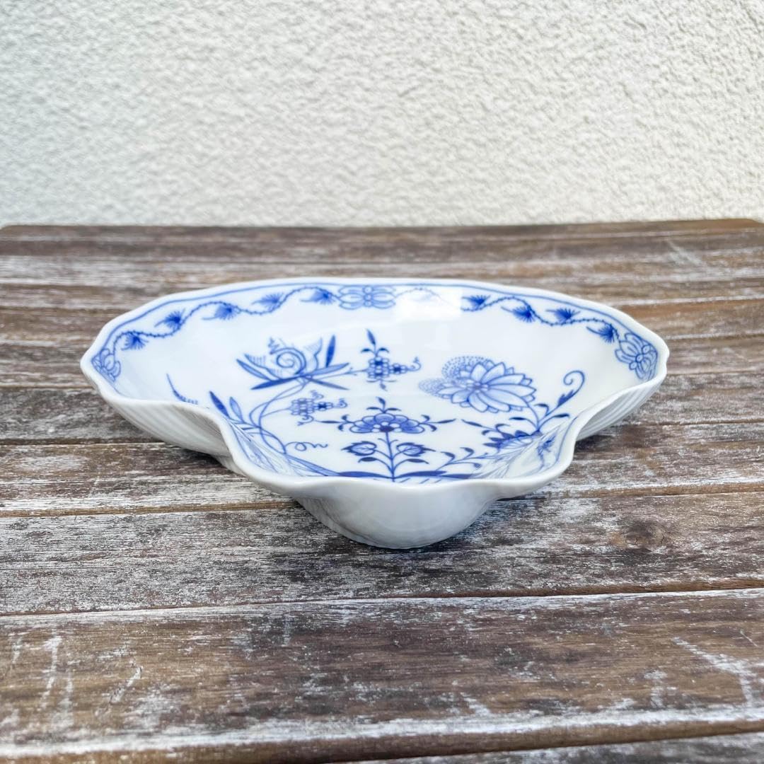 Meissen マイセン ブルーオニオン シェルプレート 皿 9_61