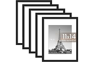 upsimples Picture Frames Set of 5 for 11x14 Display