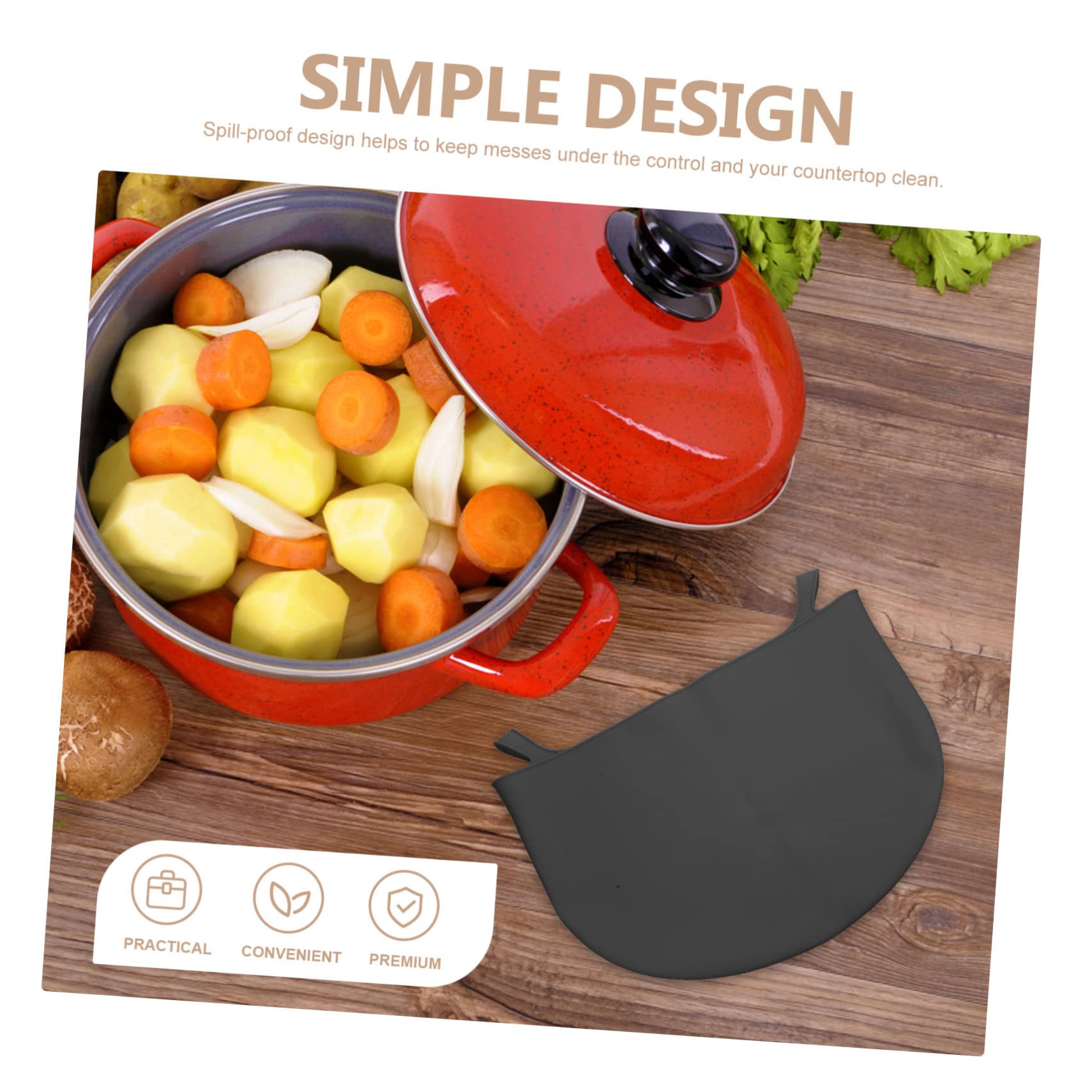 PHENOFICE Reusable Silicone Slow Cooker Liners Food-grade Silicone Cooking Accessories for Slow Cookers Easy to Clean Space-saving Design