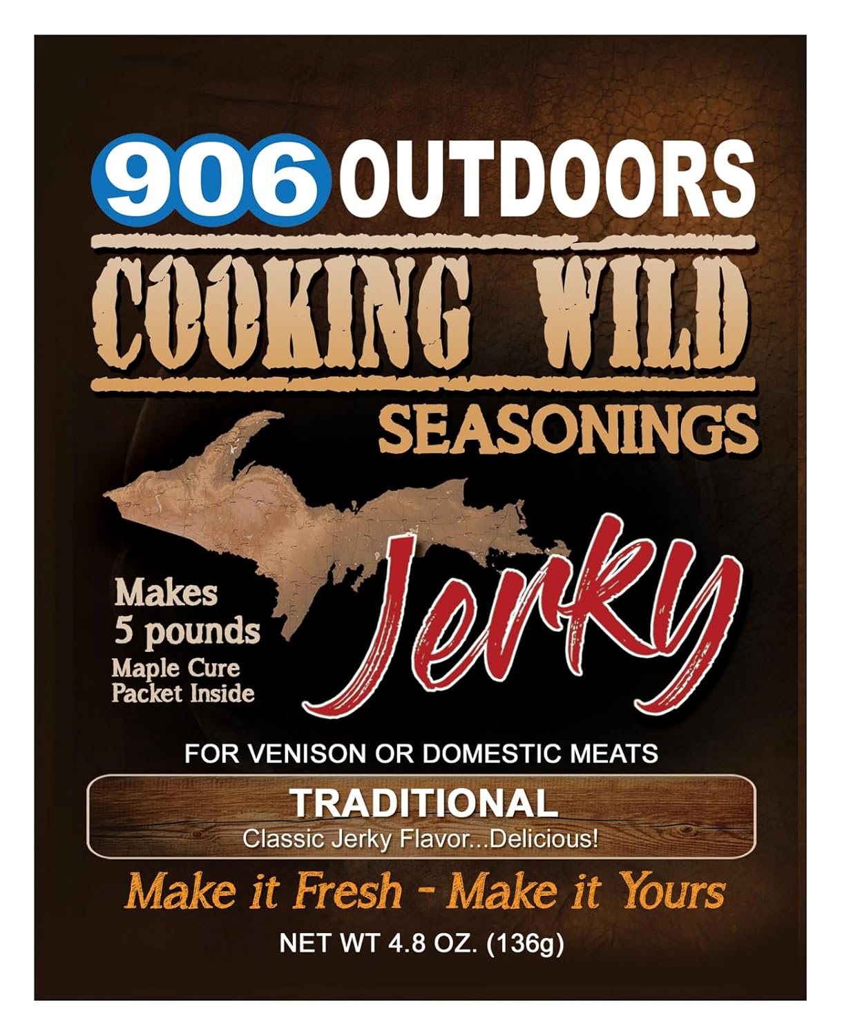 Cooking Wild Seasonings Traditional Jerky Seasoning