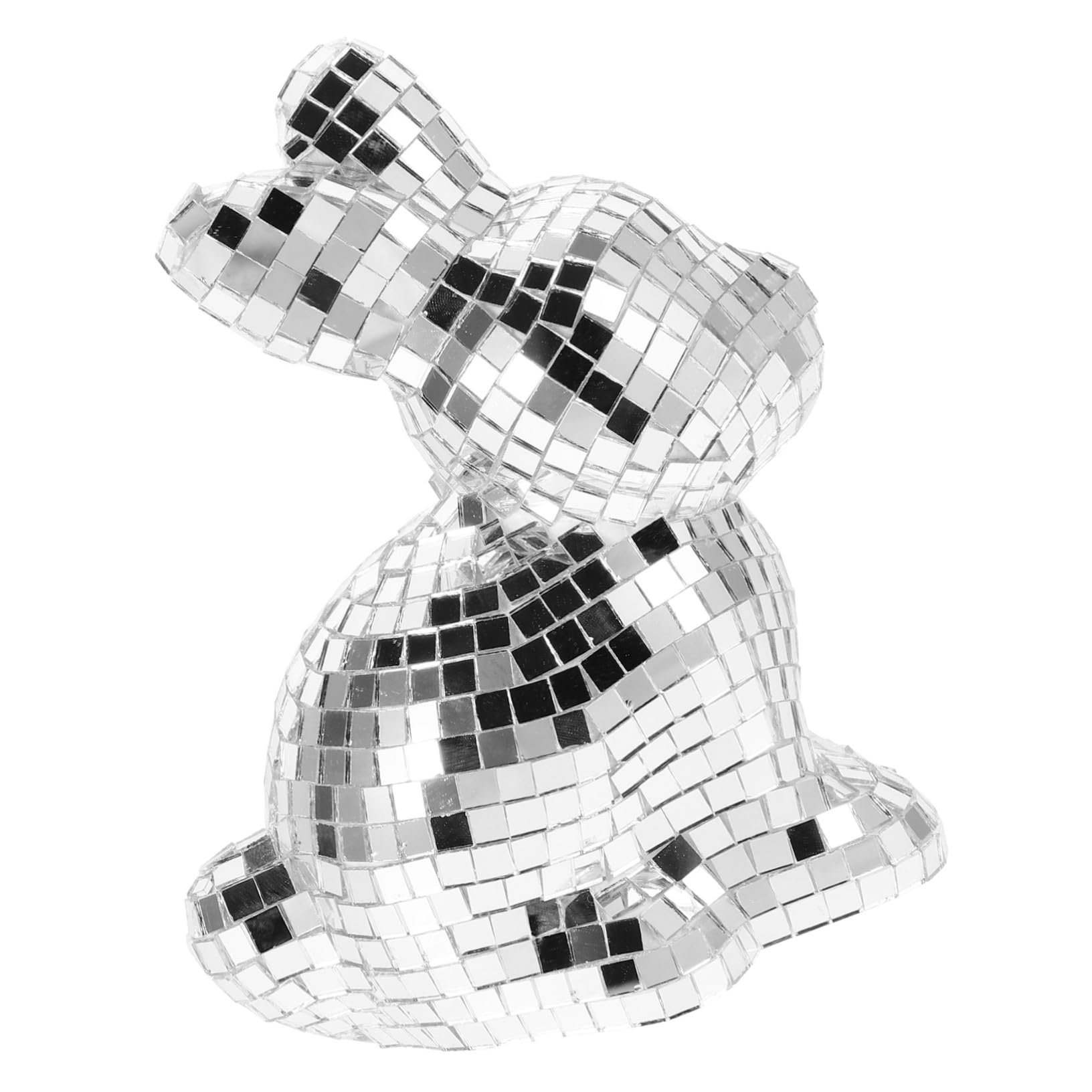 MAGICLULU Disco Mirror Ornament Reflective Decor for Weddings Parties and Home Tabletop Display Cute Shape Design for Festive Celebrations