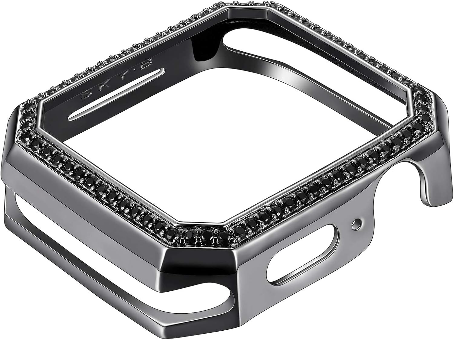 Limited Stock SKYB Deco Halo Black Protective Jewelry Case for Apple Watch Series 1, 2, 3, 4, 5, 6, SE Devices - 40mm Best Promo SKYB Deco Halo Black Protective Jewelry Case for Apple Watch Series 1, 2, 3, 4, 5, 6, SE Devices - 40mm