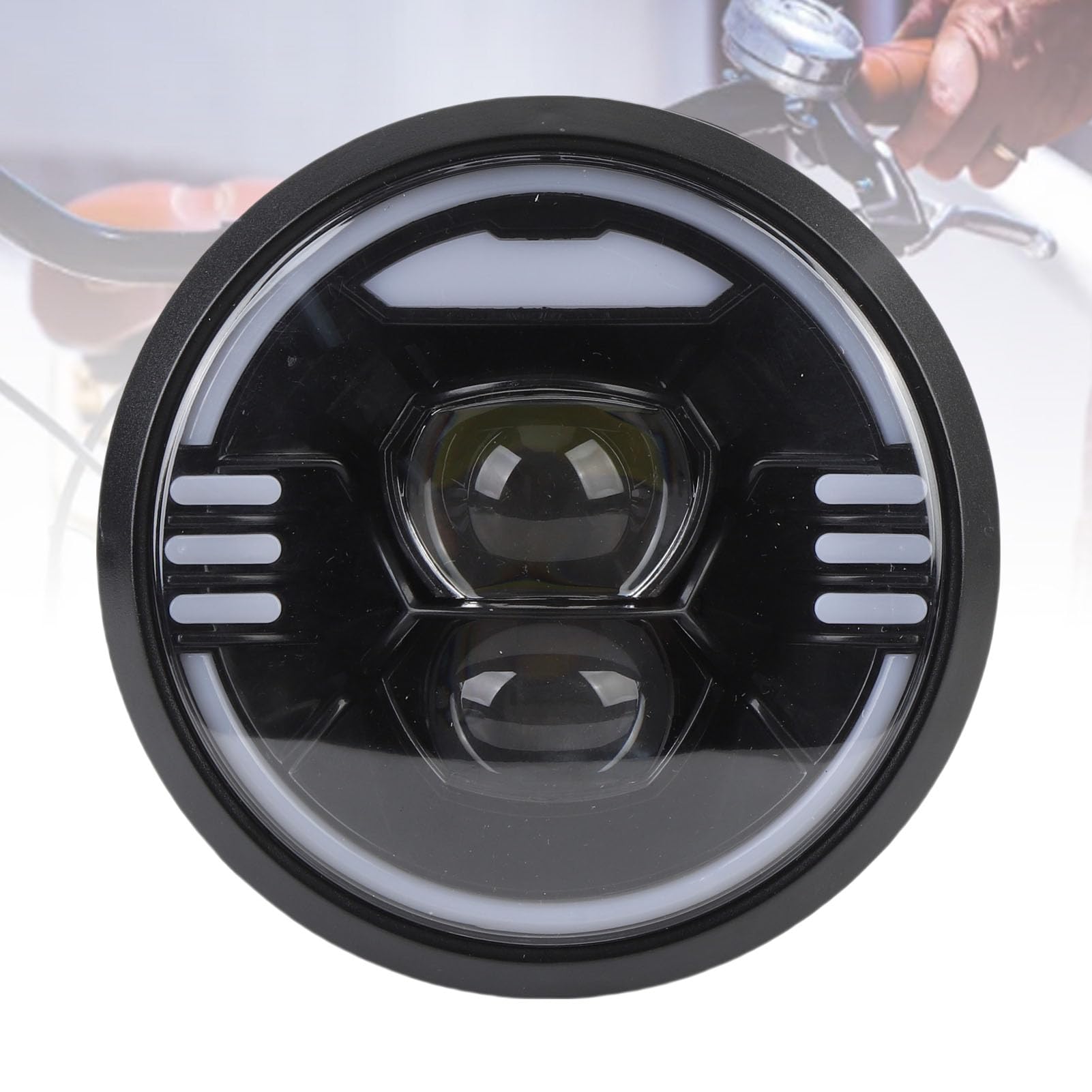 Bewinner Fari Elettrici a LED per Bici, Luce Anteriore Ad Alta luminosità per la Guida Notturna, Lampada a Fascio Largo per Bicicletta Accessori Facili da Installare per Fari Anteriori
