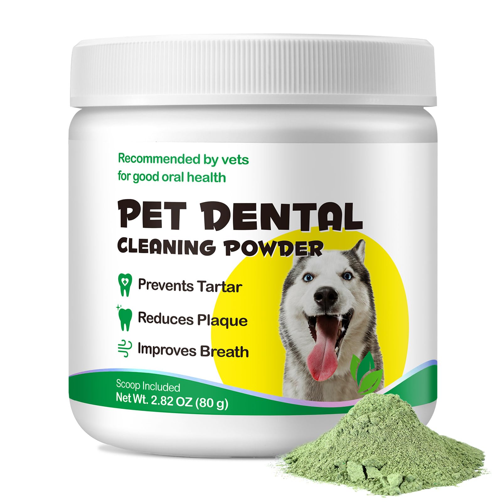 犬猫生活　DENTAL POWDER Amazon.com : Dog Teeth Cleaning Powder，Dog Dental Powder