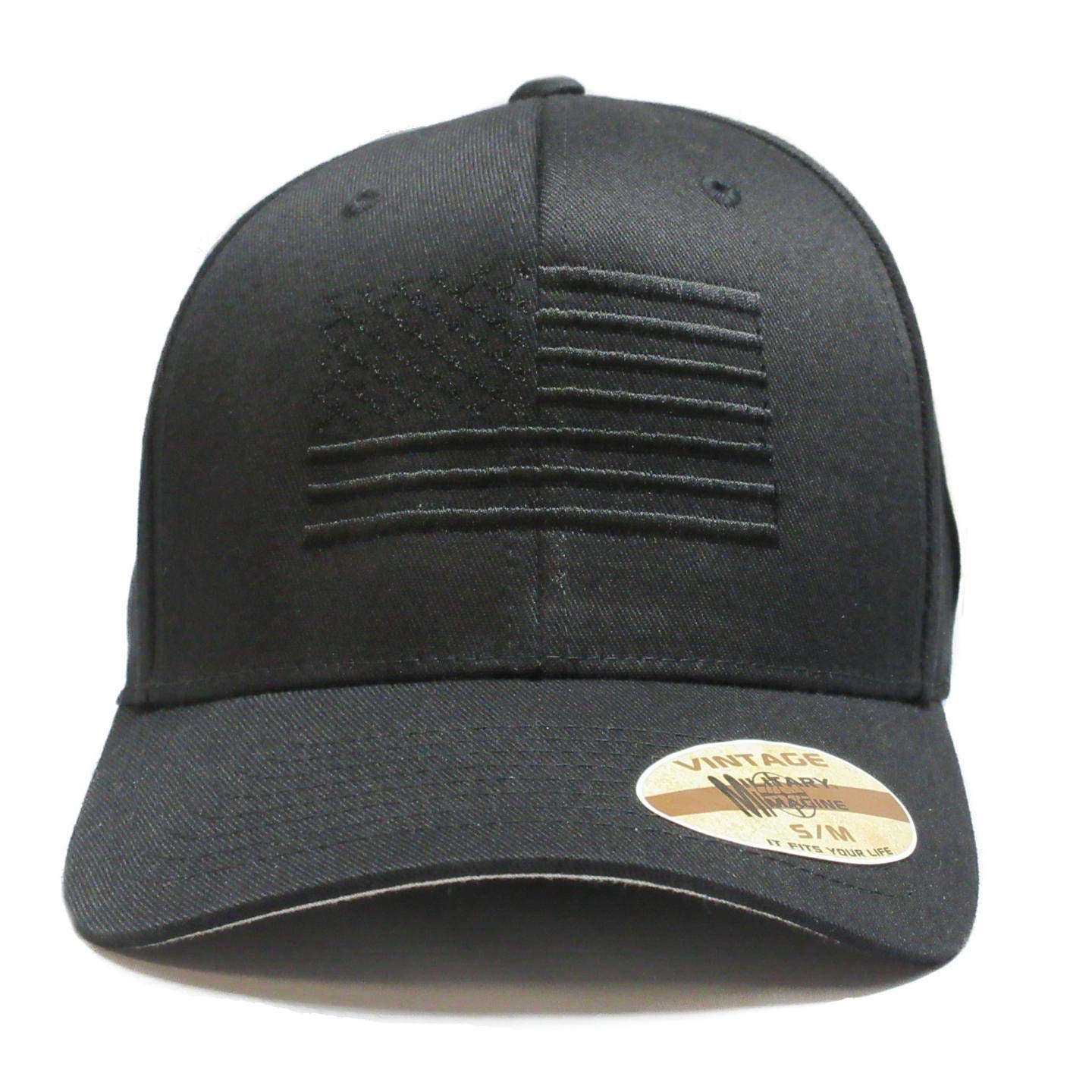 Ultimate American Flag Hat Tactical Operator The Blackout Fit for Life