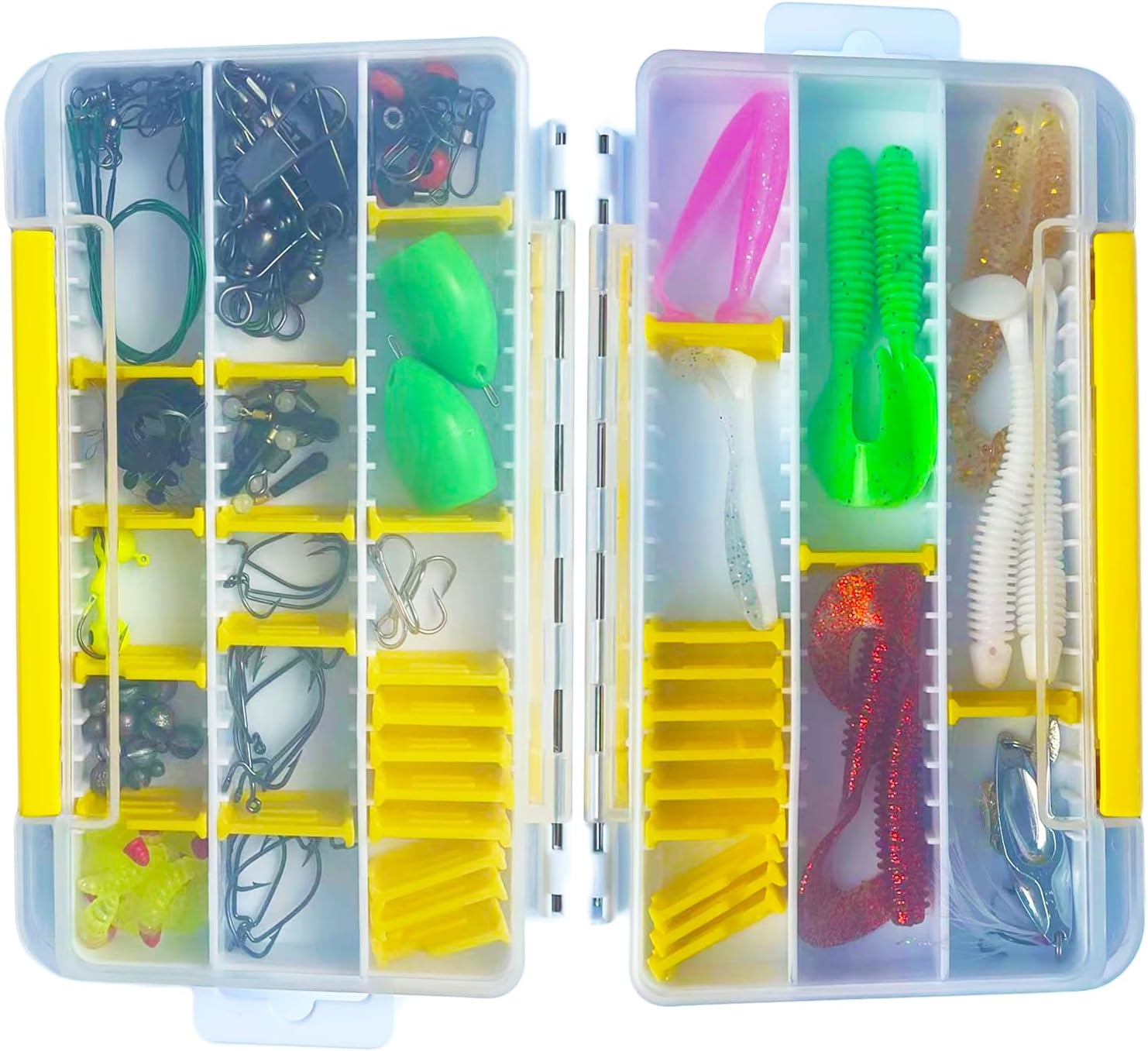 fishing tackle set Tackle Boxes fishing tackle starter kit with Removable Dividers Fishing