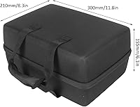 Vista 4 de Funda de viaje rígida para altavoz Bluetooth portátil Olufsen Beosound A5, nailon EVA, impermeable, funda de almacenamiento con asa y cremallera, a