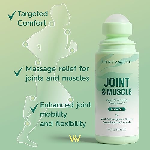 Miniatura 2 de Aceite nutritivo profundo para articulaciones y músculos, no graso, 100% natural con aceites esenciales gaulteria, menta, incienso, mirra, clavo,