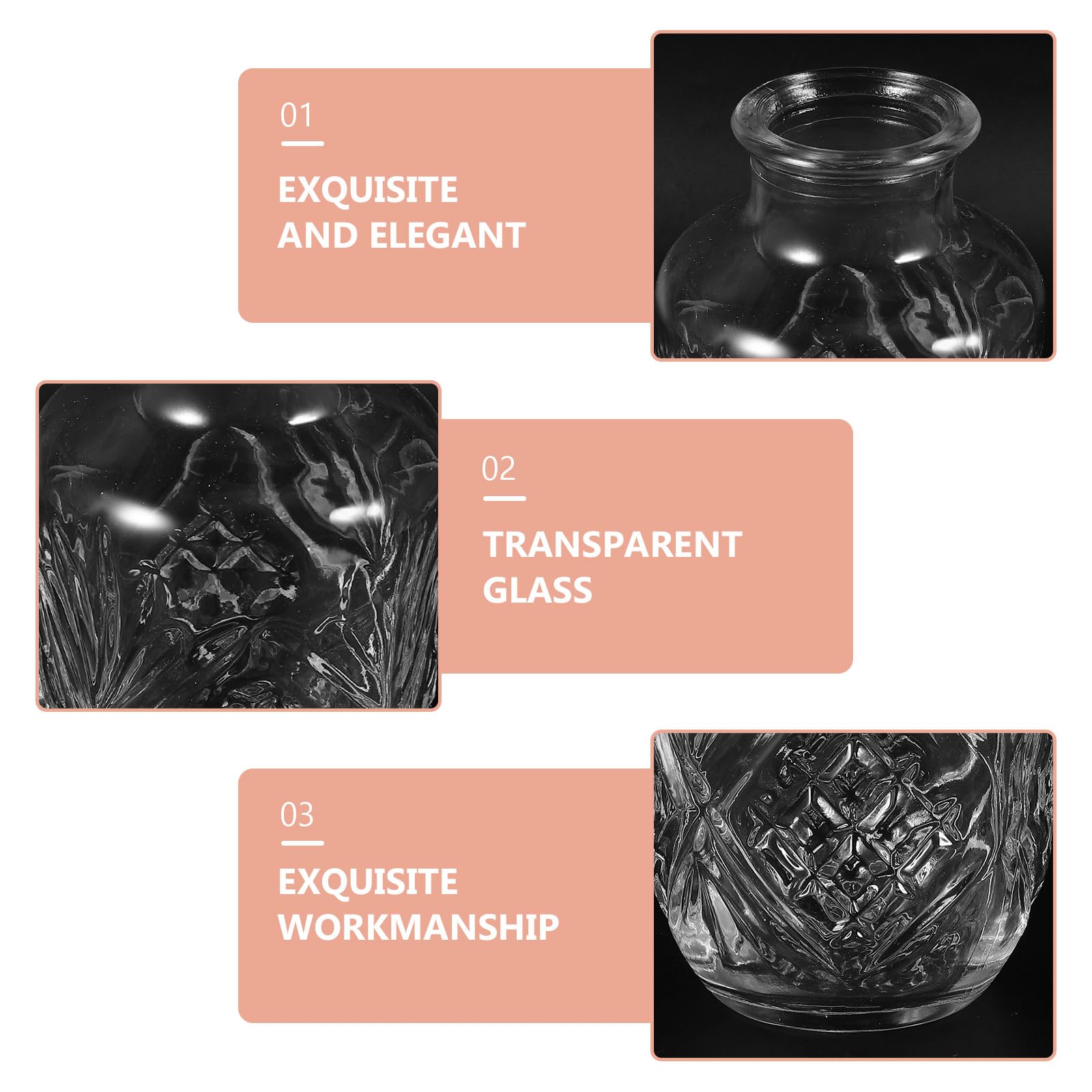 SOIMISS Juego de Vasos para Cócteles Creativos de Plástico Transparente, Taza de Bar Multifuncional para Té y Leche, Diseño Moderno para Uso en Hogar y Restaurante, Set Individual de Bebida Decorativa