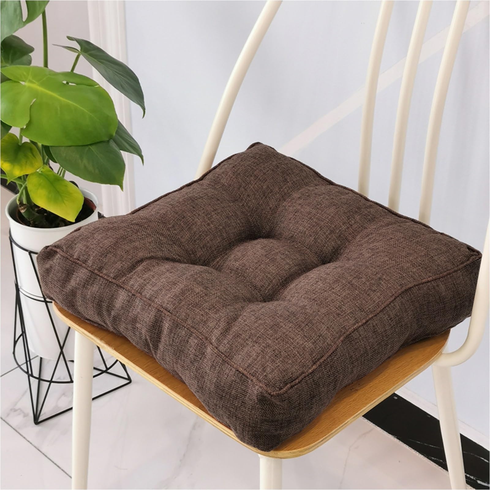 Coussin de chaise de cuisine 45x45 cm Cushs en coton PP confortable
